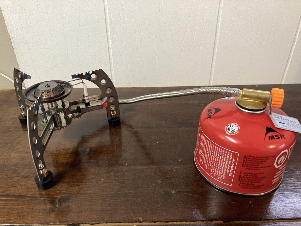 シングルガスバーナー